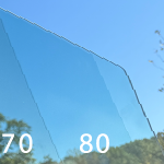 80% vehicle window tint shade